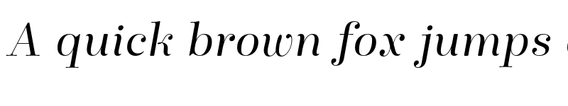 Preview of FONTSPRING DEMO - Winslow Title Mod Light Italic Regular font