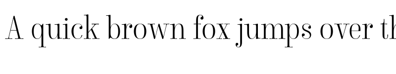 Preview of FONTSPRING DEMO - Winslow Title Thin Narrow Regular font