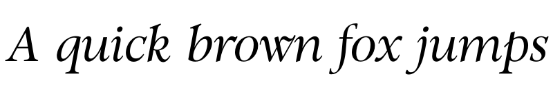 Preview of FONTSPRING DEMO - Witchcraft Med Italic font