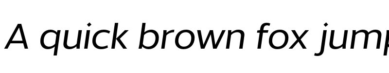 Preview of FONTSPRING DEMO - Without Alt Sans Medium Italic Regular font