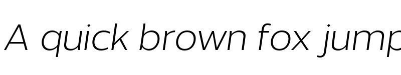 Preview of FONTSPRING DEMO - Without Sans Book Italic Regular font