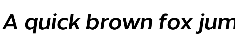 Preview of FONTSPRING DEMO - Without Sans Semibold Italic Regular font