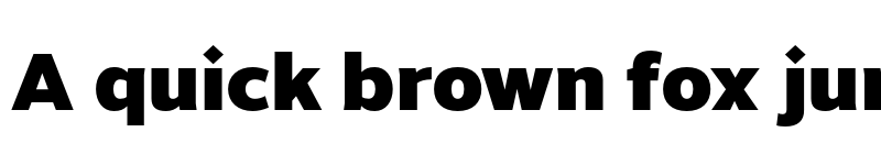 Preview of FONTSPRING DEMO - Without Sans Ultrablack Regular font