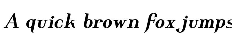 Preview of FONTSPRING DEMO - Wolverton Body Text Bold Italic font