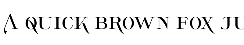 Preview of FONTSPRING DEMO - Wolverton No.1 Regular font