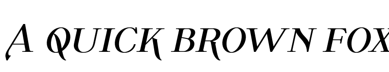 Preview of FONTSPRING DEMO - Wolverton No.3 Oblique Bold font