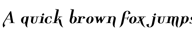 Preview of FONTSPRING DEMO - Wolverton Text No.1 Oblique Bold font