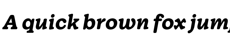 Preview of FONTSPRING DEMO - Wonder Bold Italic font