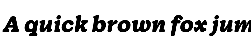 Preview of FONTSPRING DEMO - Wonder Extrabold Italic font