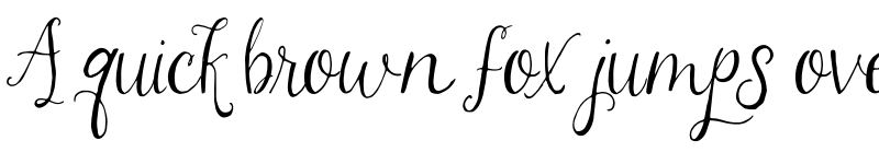 Preview of FONTSPRING DEMO - Wonderland Regular font