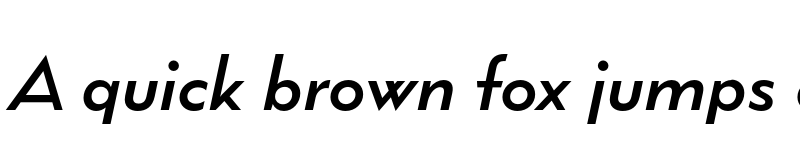 Preview of FONTSPRING DEMO - Wright Funk SemiBold It Regular font