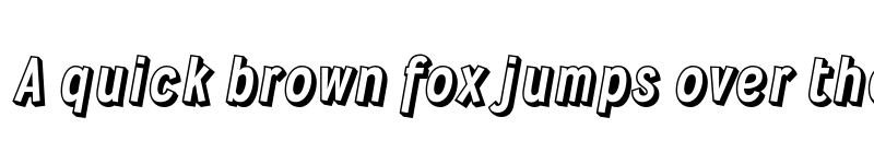 Preview of FONTSPRING DEMO - Wyvern Blocko Regular font