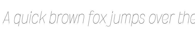 Preview of FONTSPRING DEMO - Wyvern Ul Italic font
