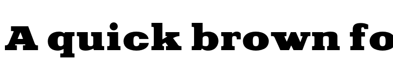 Preview of FONTSPRING DEMO - XeniaExtended Bold font