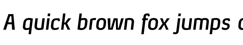 Preview of FONTSPRING DEMO - Xenu Rg Bold Italic font