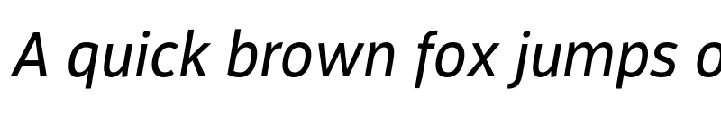 Preview of FONTSPRING DEMO - xL Medium Italic font