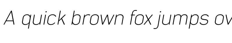 Preview of FONTSPRING DEMO - -XLight-rounded-italic Regular font