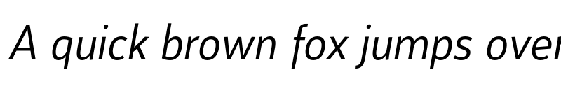 Preview of FONTSPRING DEMO - xS Regular Italic font