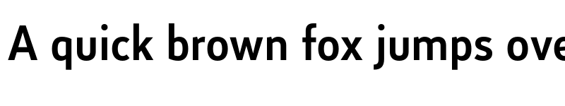 Preview of FONTSPRING DEMO - xS Semi Bold Regular font