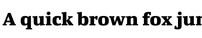 Preview of FONTSPRING DEMO - Yefimov Serif Black Regular font