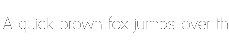 Preview of FONTSPRING DEMO - Yellow Peas Ultra Light Regular font