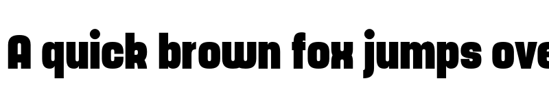 Preview of FONTSPRING DEMO - Yoshida Sans Black Condensed Regular font