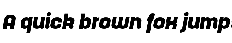 Preview of FONTSPRING DEMO - Yoshida Sans Black Italic font