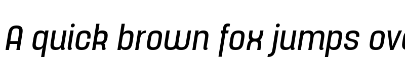 Preview of FONTSPRING DEMO - Yoshida Sans Condensed Italic font