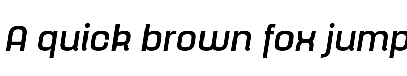 Preview of FONTSPRING DEMO - Yoshida Sans Medium Italic font