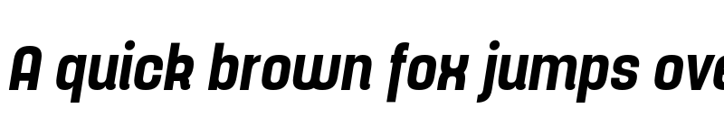 Preview of FONTSPRING DEMO - Yoshida Sans Semi Bold Cond Italic font