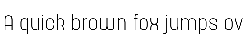 Preview of FONTSPRING DEMO - Yoshida Sans Ultra Light Cond Regular font