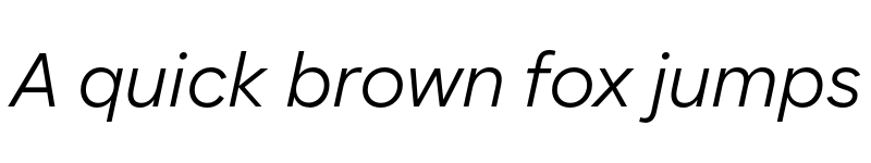 Preview of FONTSPRING DEMO - Zabal Italic font