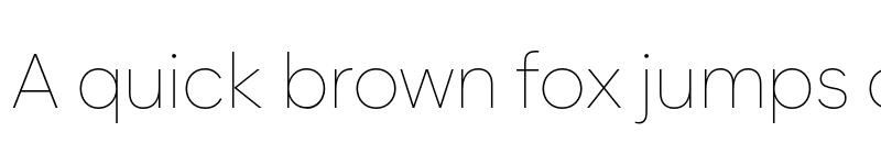 Preview of FONTSPRING DEMO - Zabal Thin Regular font