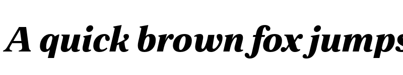 Preview of FONTSPRING DEMO - Zeit Extrabold Italic Regular font