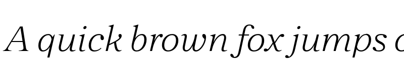 Preview of FONTSPRING DEMO - Zeit Extralight Italic Regular font