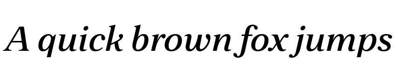 Preview of FONTSPRING DEMO - Zeit Italic Regular font