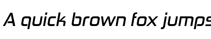 Preview of FONTSPRING DEMO - Zekton Bd Bold Italic font