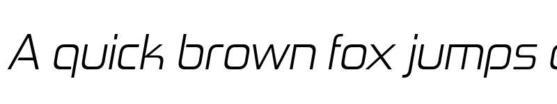 Preview of FONTSPRING DEMO - Zekton Bk Italic font