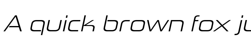 Preview of FONTSPRING DEMO - Zekton Ex Bk Italic font