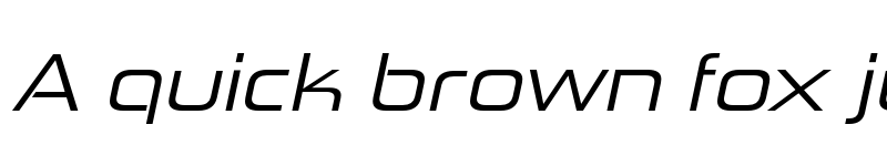 Preview of FONTSPRING DEMO - Zekton Ex Italic font