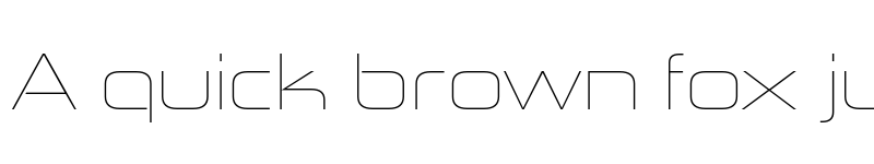 Preview of FONTSPRING DEMO - Zekton Ex Ul Regular font