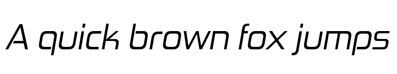 Preview of FONTSPRING DEMO - Zekton Rg Italic font