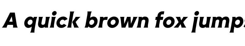 Preview of FONTSPRING DEMO - Zerno ExtBd Italic font