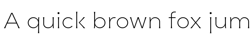 Preview of FONTSPRING DEMO - Zerno ExtLt Regular font