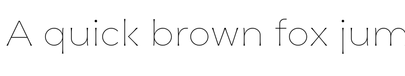 Preview of FONTSPRING DEMO - Zerno Thin Regular font