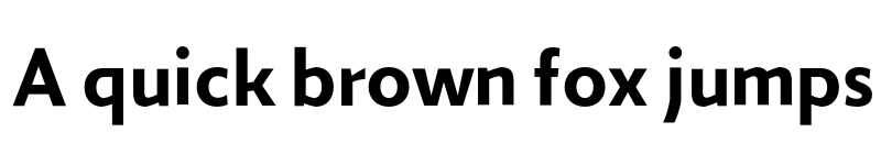 Preview of FONTSPRING DEMO - Zigfrid Medium Regular font