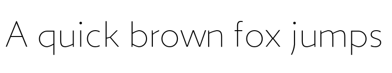 Preview of FONTSPRING DEMO - Zigfrid Thin Regular font