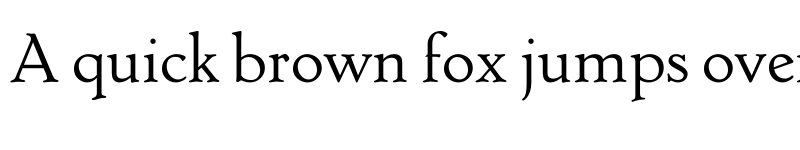 Preview of FONTSPRING DEMO - Zilvertype Pro Regular font