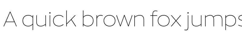 Preview of FONTSPRING DEMO - Zona Pro Hairline Regular font