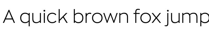 Preview of FONTSPRING DEMO - Zona Pro Light Regular font